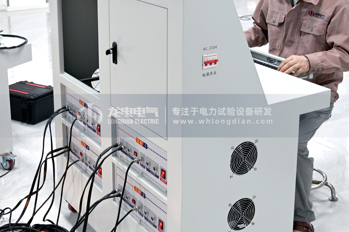 高压开关磨合测试台-工程师调试